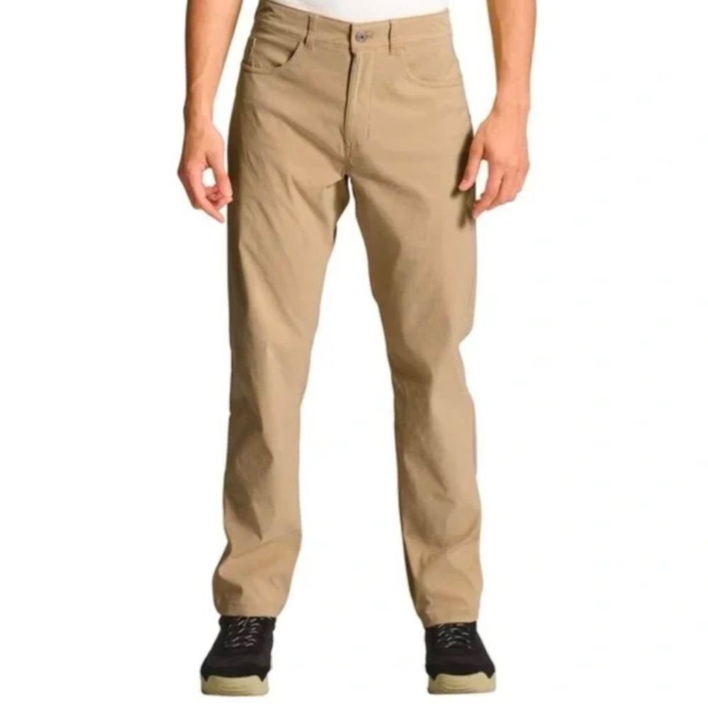 The North Face Mens Sprag khaki nylon stretch outdoor utility pant 34W 29 ins